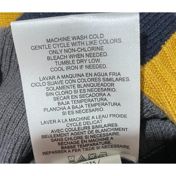 Jones New York Women's Color Block Turtleneck Sweater Long Sleeve Size L - Picture 14 of 15